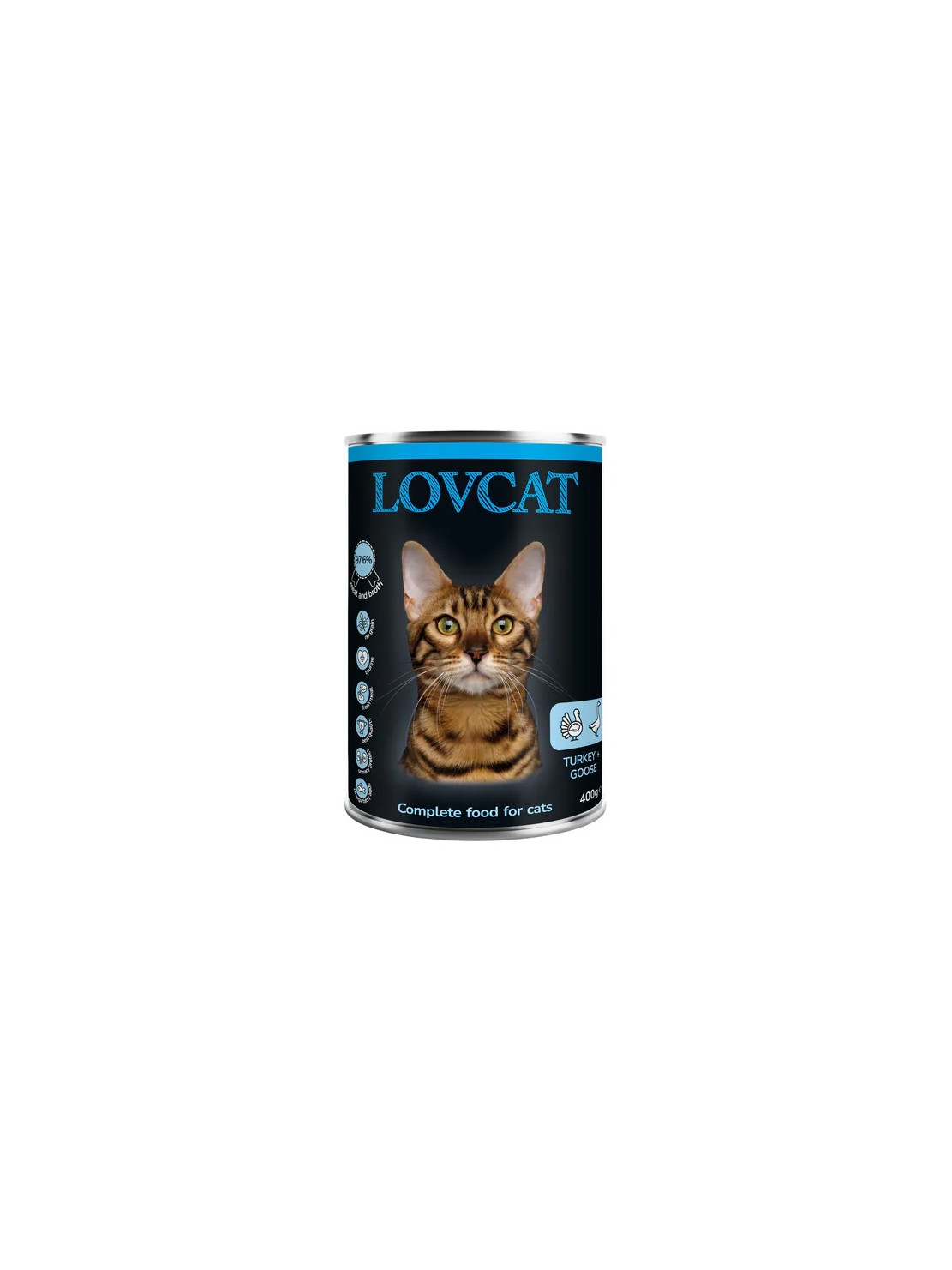 Lovcat Best Turkey & Goose puszka 400g