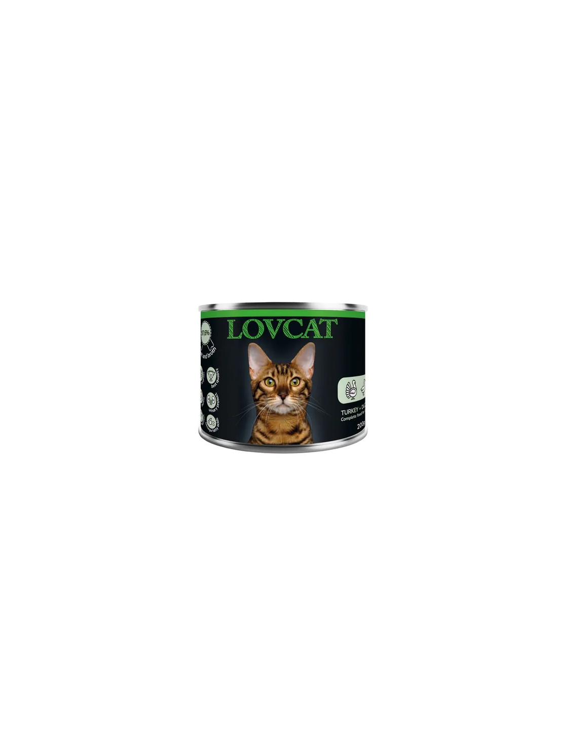 Lovcat Best Turkey & Duck puszka 200g