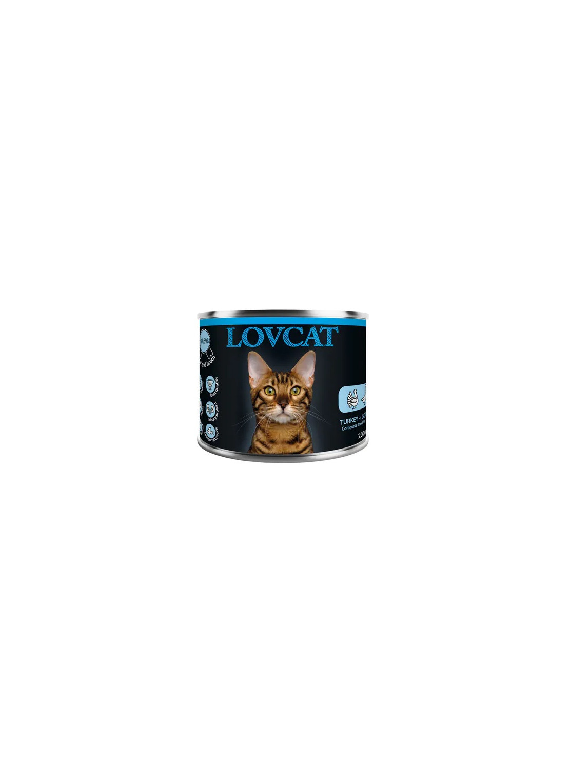 Lovcat Best Turkey & Goose puszka 200g