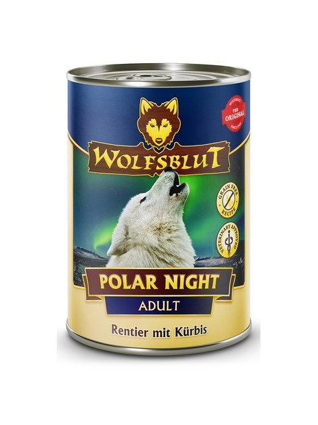 Wolfsblut Dog Polar Night - renifer i dynia puszka 395g