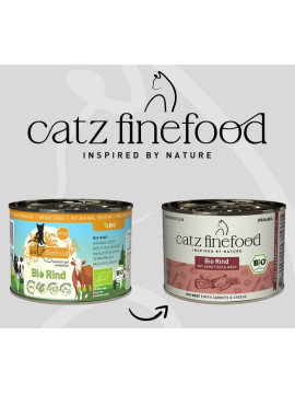 Catz Finefood Bio N.507 Wołowina puszka 200g