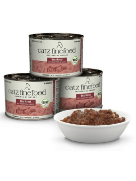 Catz Finefood Bio N.507 Wołowina puszka 200g