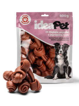 IdeaPet Miękkie węzełki z jagnieciną 5cm 500g