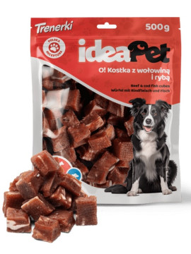 IdeaPet Kostka z wołowiną i rybą 500g