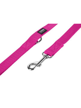 CHABA Smycz taśma S 10mm fuksja