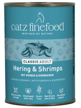 Catz Finefood Classic N.13 Śledź i Krewetki puszka 400g