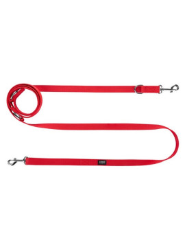 CHABA Smycz taśma regulowana L 20mm/260cm czerwona