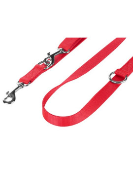 CHABA Smycz taśma regulowana L 20mm/260cm czerwona