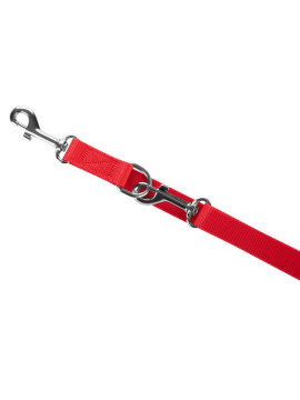 CHABA Smycz taśma regulowana L 20mm/260cm czerwona