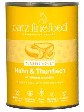 Catz Finefood Classic N.25 Kurczak i Tuńczyk puszka 400g