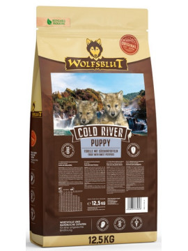 Wolfsblut Dog Cold River Puppy - pstrąg i bataty 12,5kg