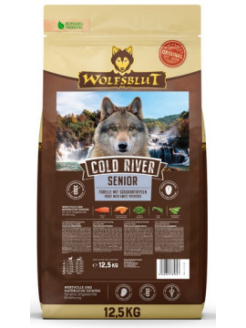 Wolfsblut Dog Cold River Senior - pstrąg i bataty 12,5kg