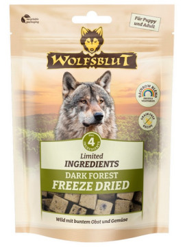 Wolfsblut Dog Limited Ingredients Freeze Dried Dark Forest - dziczyzna 40g