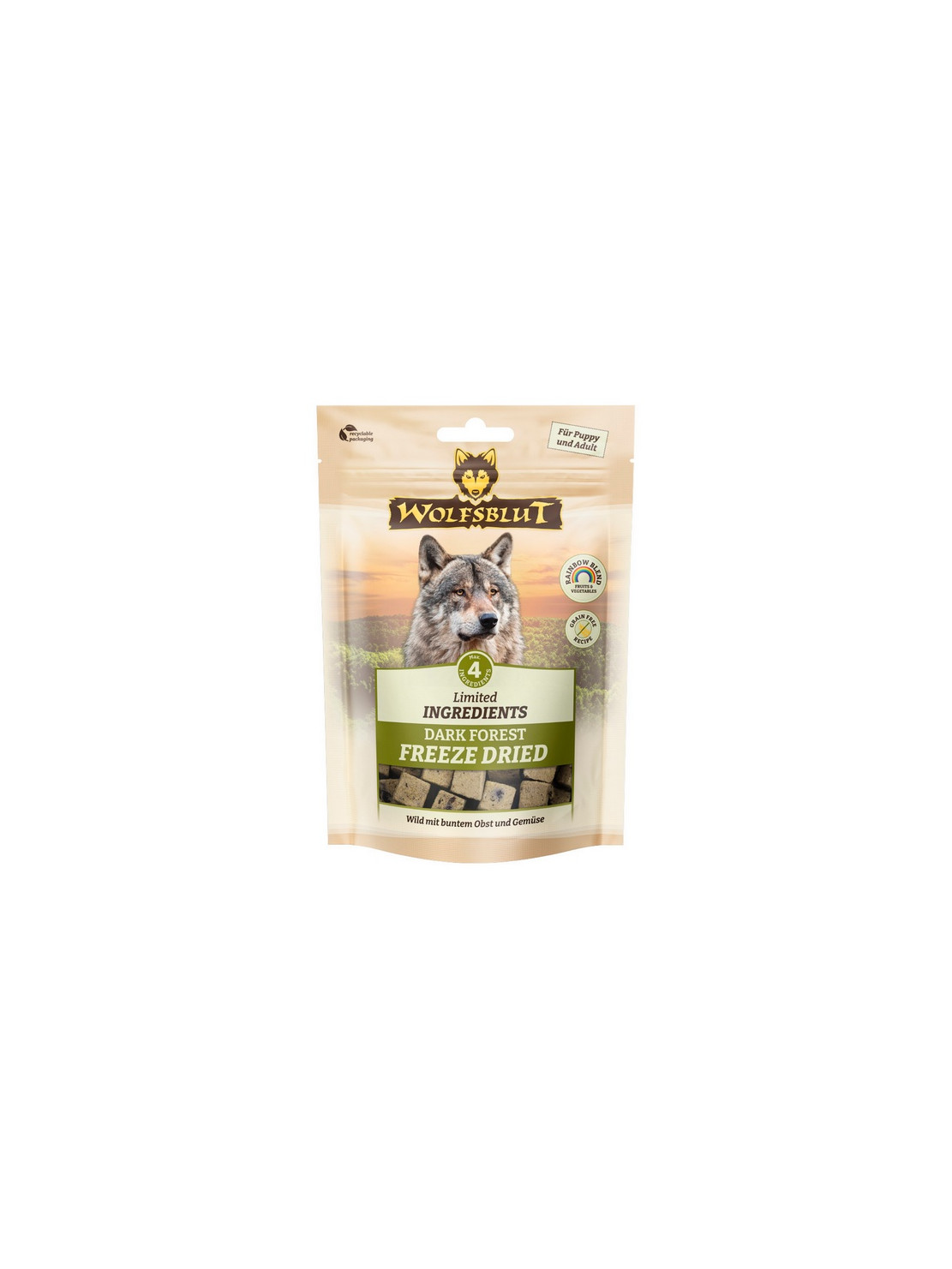 Wolfsblut Dog Limited Ingredients Freeze Dried Dark Forest - dziczyzna 40g
