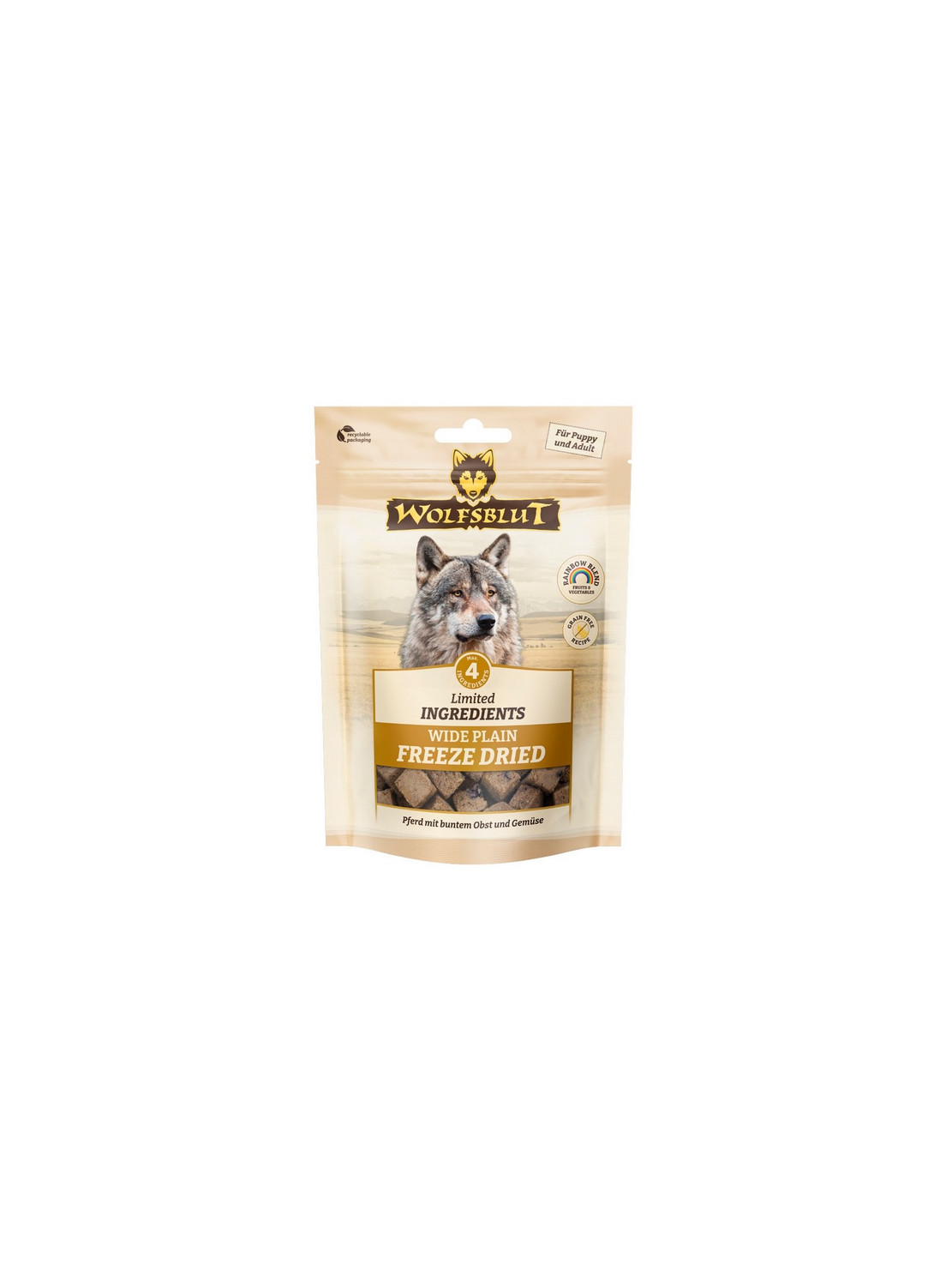 Wolfsblut Dog Limited Ingredients Freeze Dried Wide Plain - konina 40g