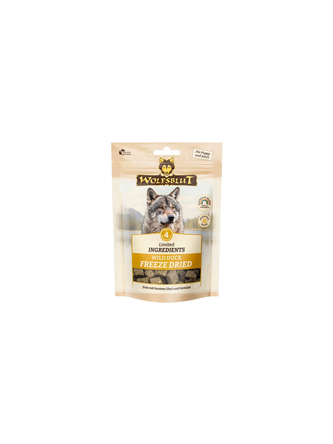 Wolfsblut Dog Limited Ingredients Freeze Dried Wild Duck - dzika kaczka 40g