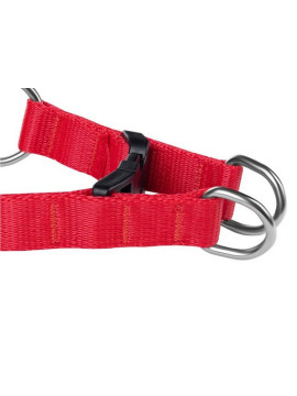 CHABA Szelki taśma regulowane nr 1 - obwód 40cm czerwone