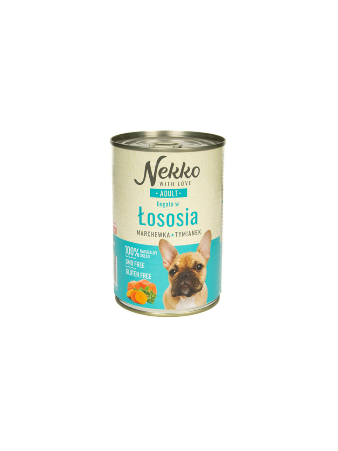 NEKKO Adult Łosoś, marchewka, tymianek 400g