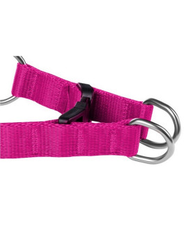 CHABA Szelki taśma regulowane nr 4 - obwód 70cm fuksja