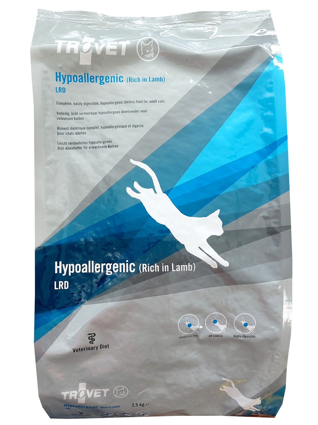 Trovet LRD Hypoallergenic Jagnięcina dla kota 2,5kg