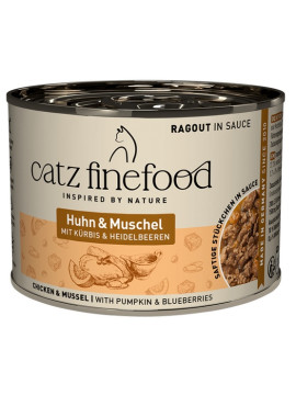 Catz Finefood Ragout in Sauce Kurczak i Omułek (N.613) puszka 190g