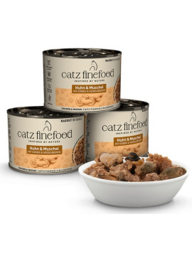 Catz Finefood Ragout in Sauce Kurczak i Omułek (N.613) puszka 190g