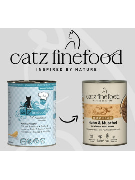 Catz Finefood Ragout N.613 Kurczak i Omułek puszka 380g