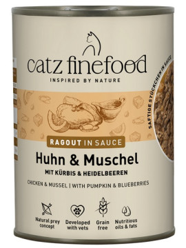 Catz Finefood Ragout N.613 Kurczak i Omułek puszka 380g