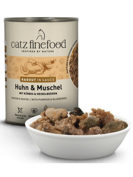 Catz Finefood Ragout N.613 Kurczak i Omułek puszka 380g