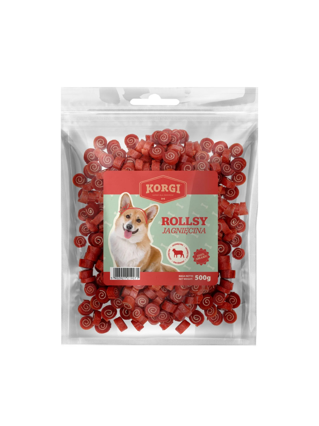 KORGI Rollsy jagnięcina 500G