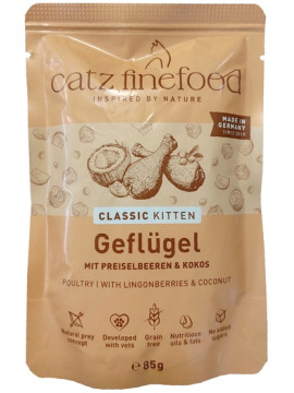 Catz Finefood Classic Kitten Drób (N.03) saszetka 85g