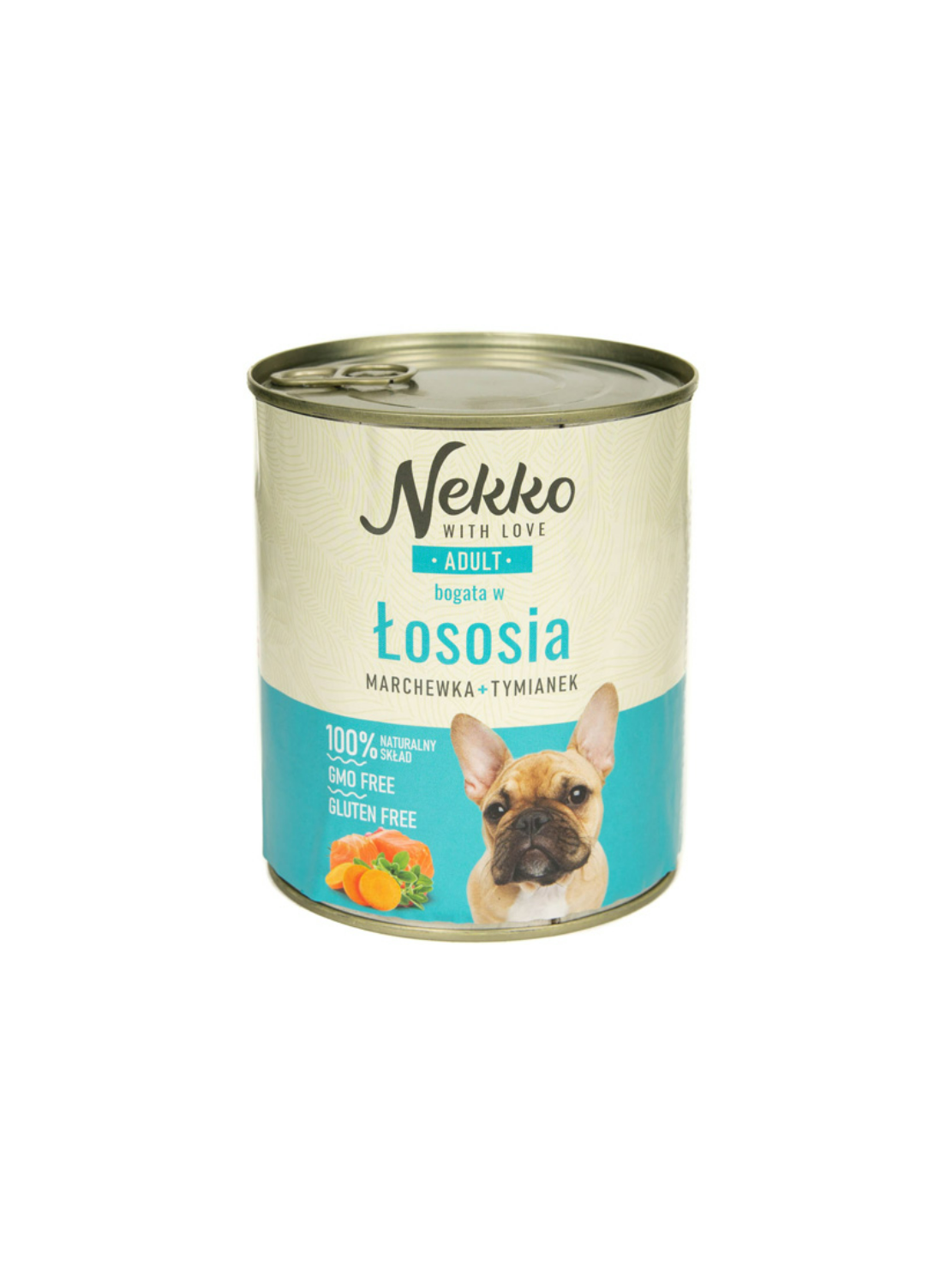 NEKKO Adult Łosoś, marchewka, tymianek 800g