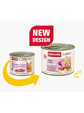 Animonda Carny Adult Indyk + Jagnięcina puszka 200g