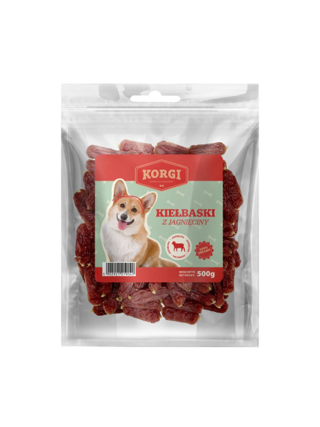 KORGI Kiełbaski z jagnięciny 500G