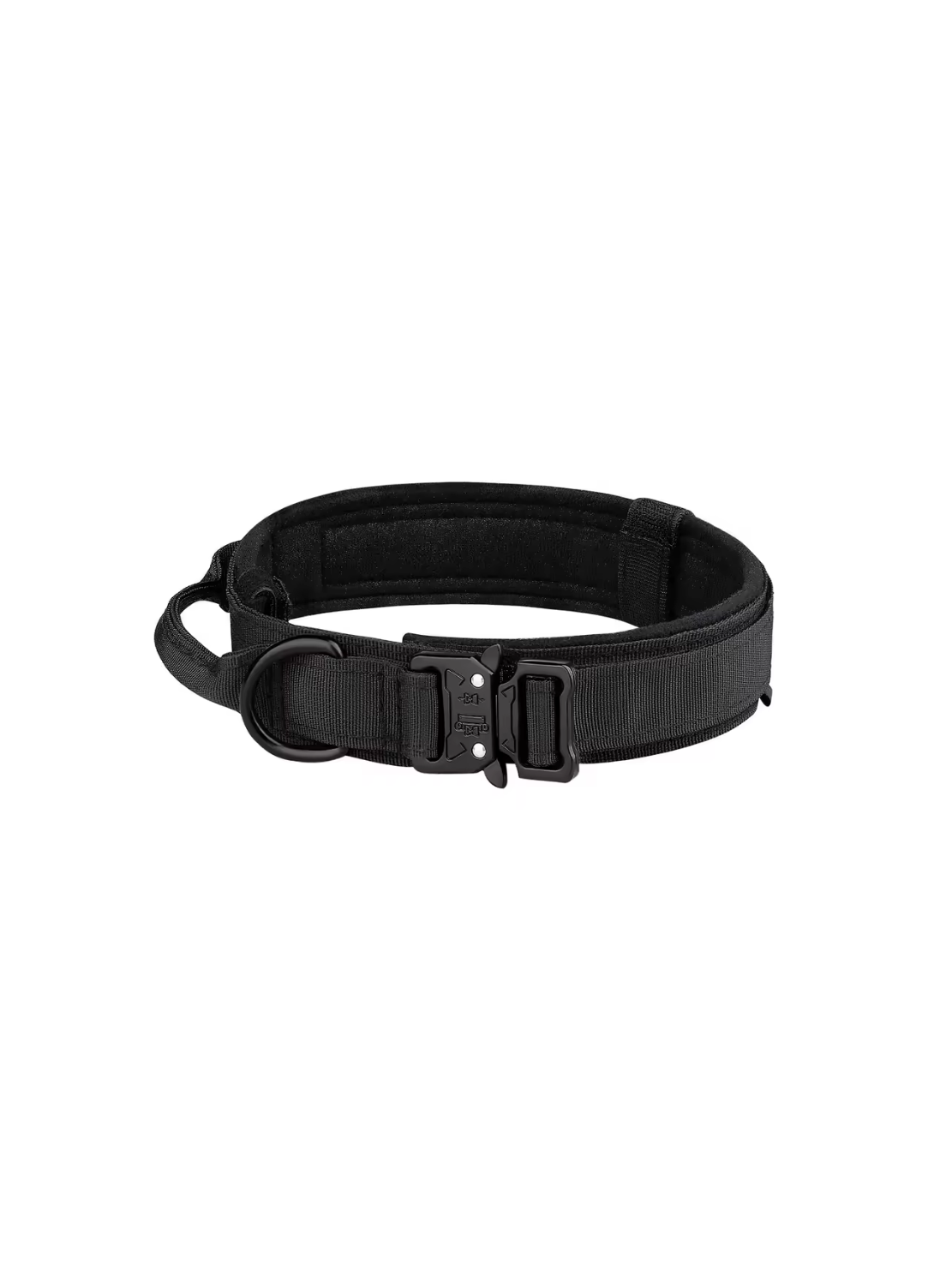 Obroża taktyczna dla psa – nylonowa, z metalową klamrą, treningowa M 36–48 cm 3,8 cm