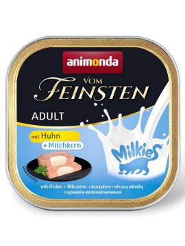 Animonda vom Feinsten Milkies Cat Kurczak + Mleko tacka 100g