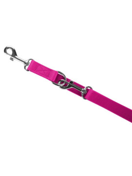 CHABA Smycz taśma regulowana XL 25mm/260cm fuksja