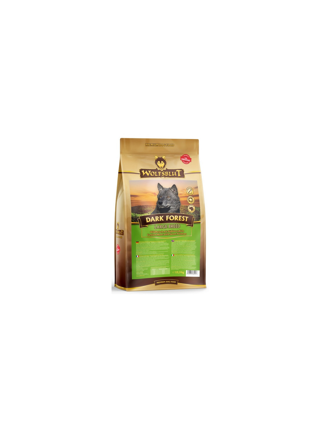 Wolfsblut Dog Dark Forest Large - dziczyzna i bataty 12,5kg