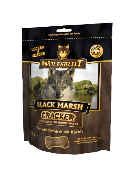 Wolfsblut Dog Cracker Black Marsh - bawół indyjski i dynia 225g