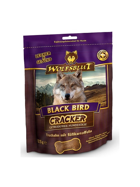 Wolfsblut Dog Cracker Black Bird - indyk i bataty 225g