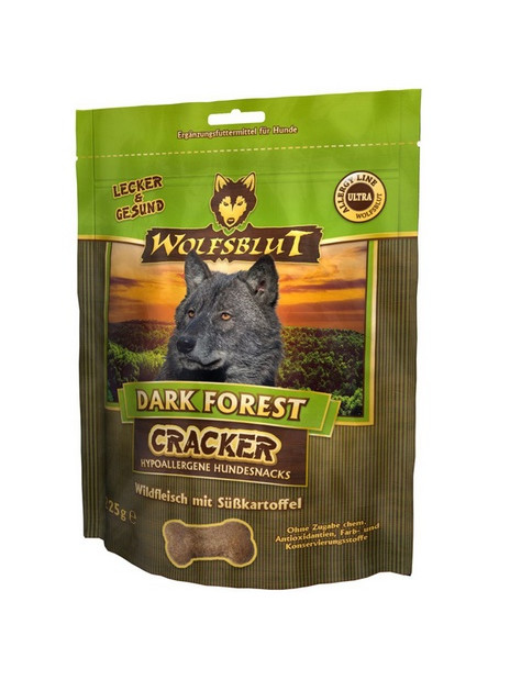 Wolfsblut Dog Cracker Dark Forest - dziczyzna i bataty 225g
