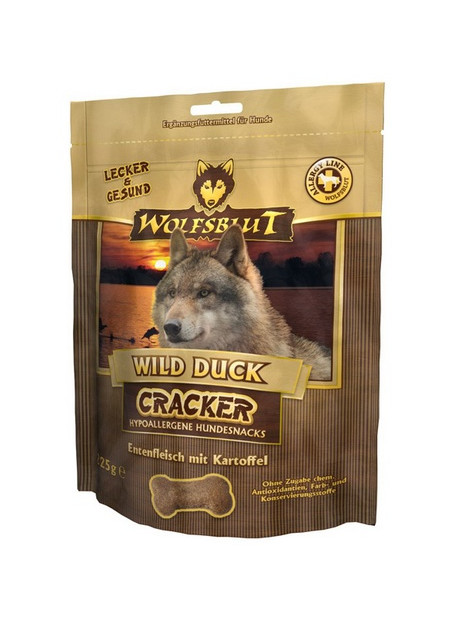 Wolfsblut Dog Cracker Wild Duck - kaczka i bataty 225g