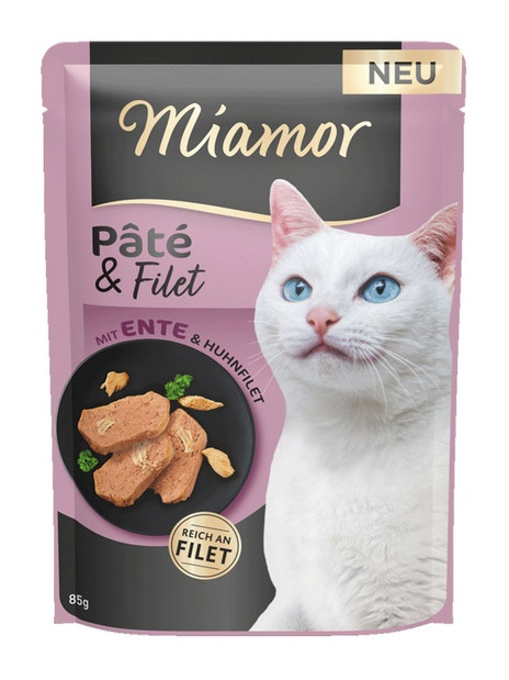 Miamor Pate & Filet Kaczka & Kurczak saszetka 85g