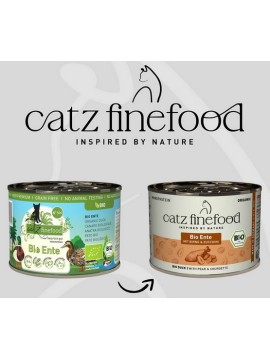 Catz Finefood Bio N.505 Kaczka puszka 200g