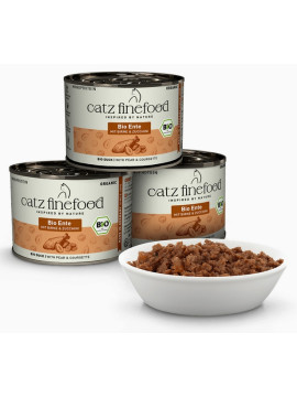 Catz Finefood Bio N.505 Kaczka puszka 200g