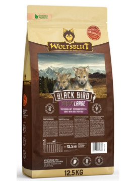 Wolfsblut Dog Black Bird Puppy Large - indyk i bataty 12,5kg