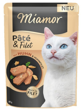 Miamor Pate & Filet Kurczak saszetka 85g