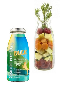 SmoothieDog Płynna przekąska - kaczka 250ml