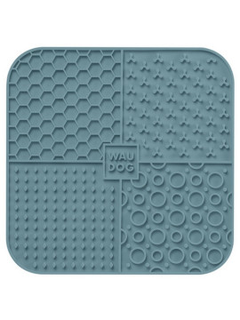 Collar WauDog Silicone Mata do lizania 19x19x1cm szara