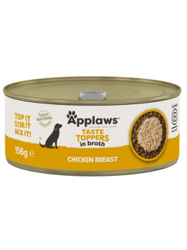 Applaws Dog Taste Toppers puszka z kurczakiem 156g